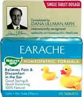 Earache Homeopathic 30 tabs from NATURE'S WAY